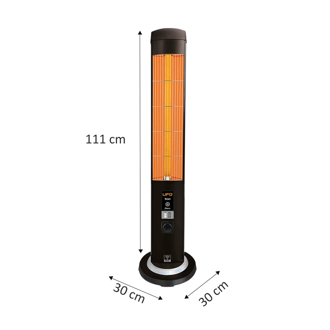 UFO THERAPY SMART / MOBILE COMPATIBLE / PROGRAMMABLE - SMART / 2300W - TOWER TYPE / ENERGY SAVING MODE - UFOHEATERS